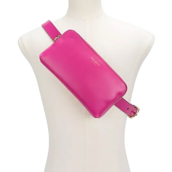 Kate Spade New York Zip Embossed Logo Unisex Belt Bag - Picture 7 of 9